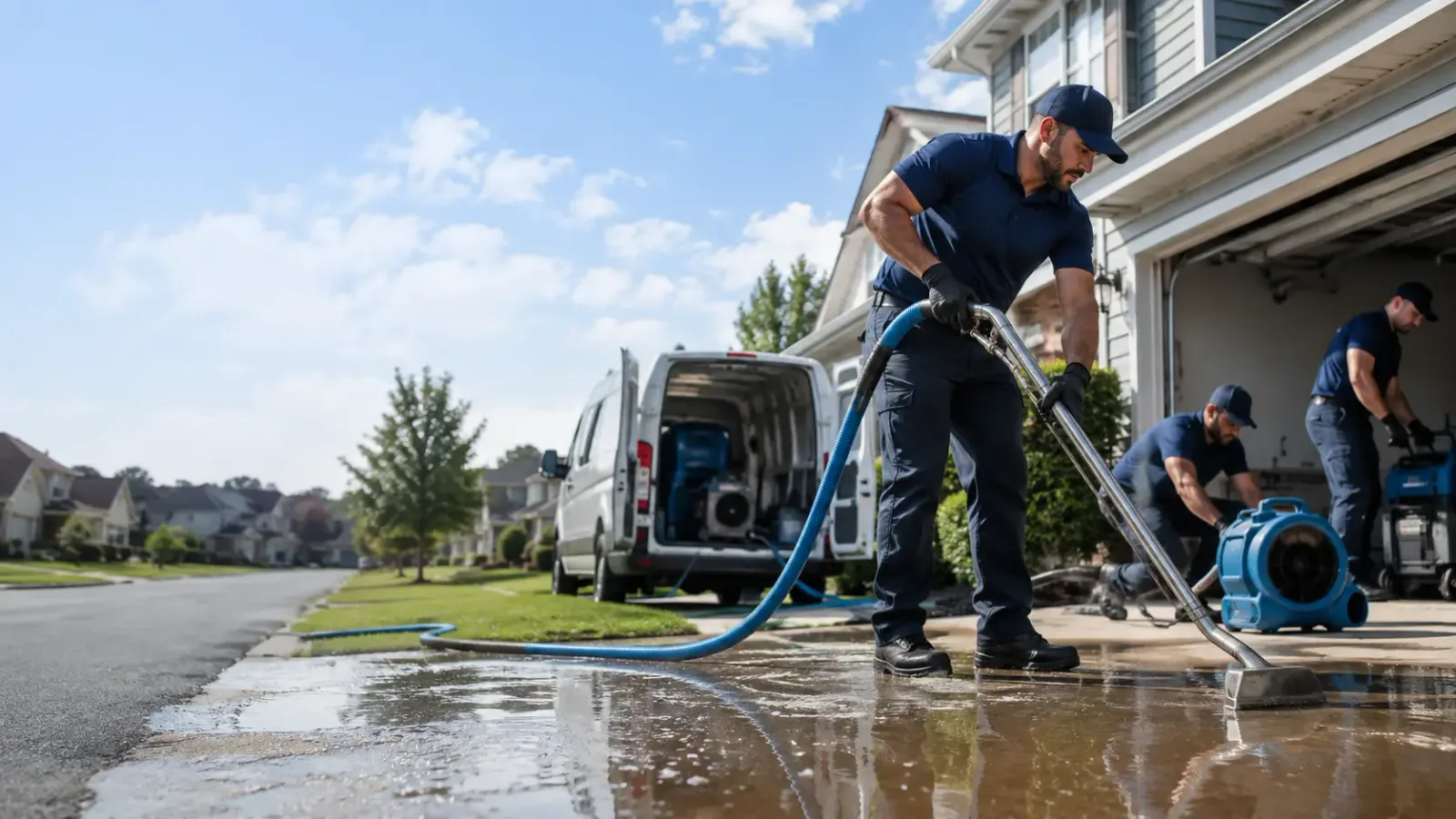Flood Damage Restoration in Lehr, ND